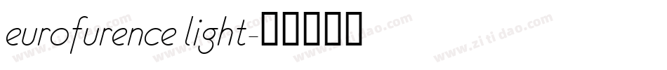 eurofurence light字体转换